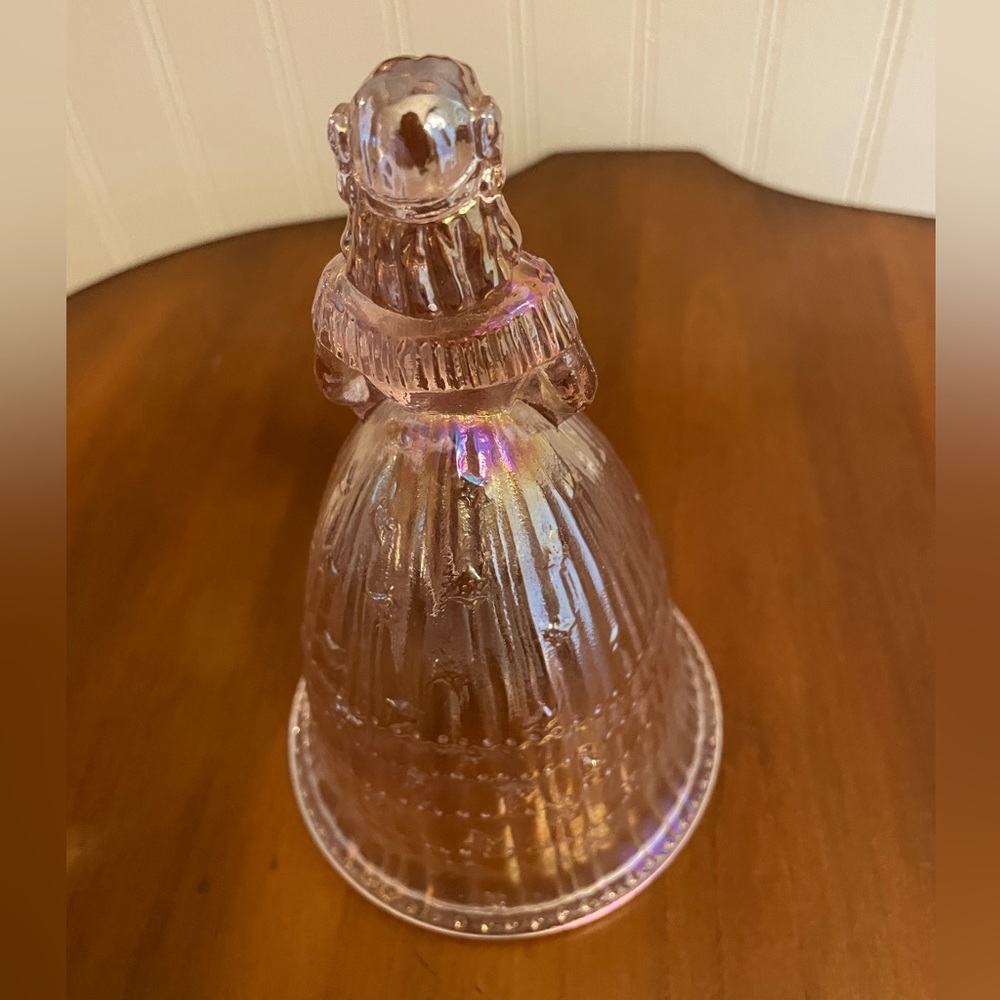 Lenox Imperial Glass southern belle carnival glass bell - Picture 3 of 6
